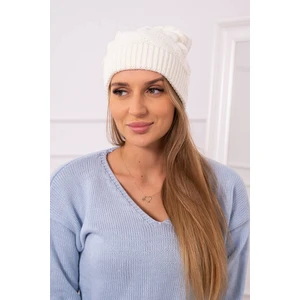 Women's Cap Leonia K342 ecru