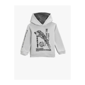 Koton Sweatshirt - Gray - Regular fit