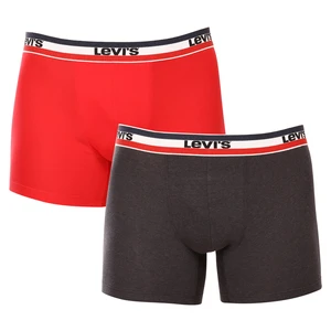 2PACK pánské boxerky Levis vícebarevné