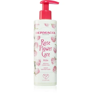 Dermacol Flower Care Rose krémové mydlo na ruky 250 ml