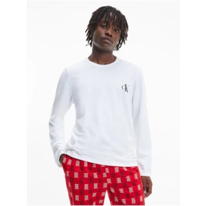 Red and White Calvin Klein Underwear Mens Pyjamas - Men