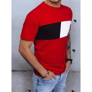 Basic red men's T-shirt Dstreet RX4847