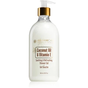 Arganicare Coconut Oil & Vitamin E zjemňující sprchový gel 500 ml