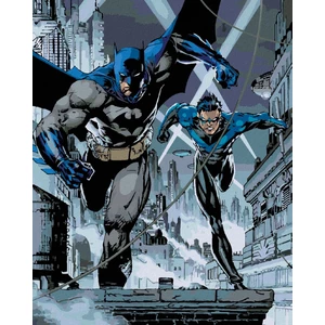 Zuty Malowanie po numerach Batman i Nightwing