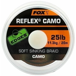 Fox Fishing Edges Reflex Camo Soft Sinking Braid Reflex Camo 25 lbs-kg 11,3 20 m