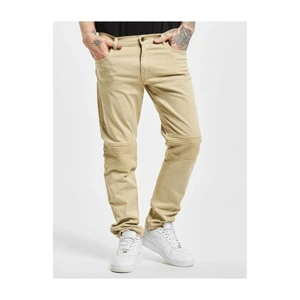 Straight Fit Jeans Quilted Khaki