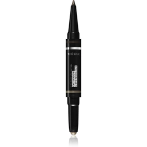 Oriflame The One Colour Unlimited očné tiene a ceruzka na oči 2 v 1 odtieň Dusty Champagne 1,2 g