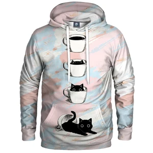 Aloha From Deer Unisex's Black Catfee Hoodie H-K AFD658