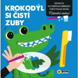 Sun Krokodýl si čistí zuby Leporelo CZ verzia