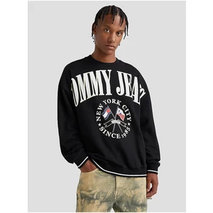 Black Men's Sweatshirt Tommy Jeans - Men's