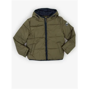 Khaki Boys Quilted Jacket with Hood Tom Tailor - Boys