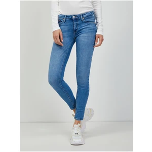 Modré dámské skinny fit džíny Tommy Jeans - Dámské