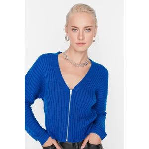 Trendyol Cardigan - Blue - Regular fit