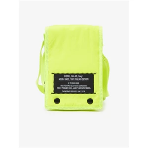 Neonově zelená pánská taška přes rameno Diesel - Pánské