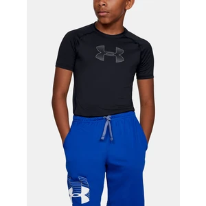 Černé klučičí tričko HeatGear Under Armour