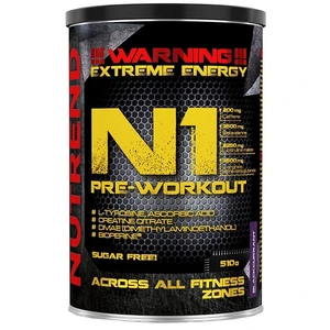 Nutrend N1 Pre-Workout 510 g černý rybíz