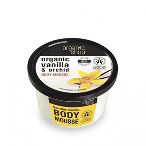 Organic Shop Organic Vanilla & Orchid telová pena s vanilkou 250 ml