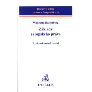 Základy evropského práva - Hakenberg Waltraud