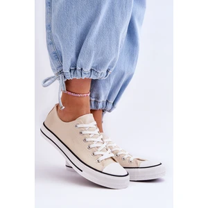 Classic Low Womens Sneakers Light Beige Vegas