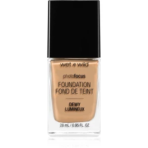 Wet n Wild Photo Focus lehký hydratační make-up pro rozjasnění pleti odstín Golden Beige 28 ml