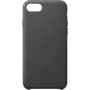 Apple iPhone SE Leather Case-Black