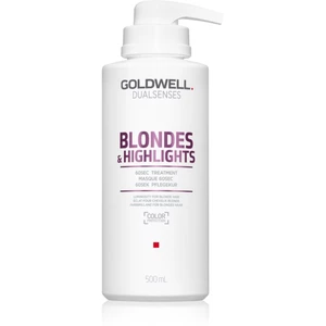 Goldwell Dualsenses Blondes & Highlights regenerační maska neutralizující žluté tóny 500 ml