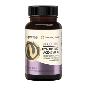 Nupreme Liposomal kyselina hyaluronová + Vitamin C 30 kapslí