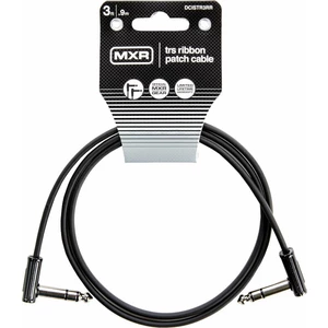 Dunlop MXR DCISTR3RR Ribbon TRS Cable Negro 0,9 m Angulado - Angulado