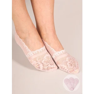 Yoclub Woman's Women's Lace No Show Socks 3Pack SKB-0100K-470K