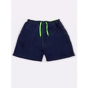 Yoclub Man's Men's Beach Shorts LKS-0062F-A100 Navy Blue