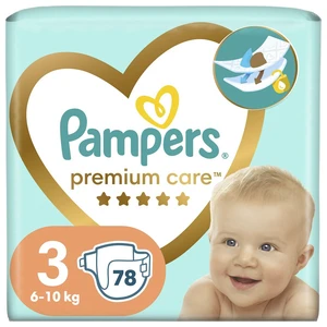 PAMPERS Plienky jednorázové Premium Care veľ. 3 (78 ks) 6-10 kg