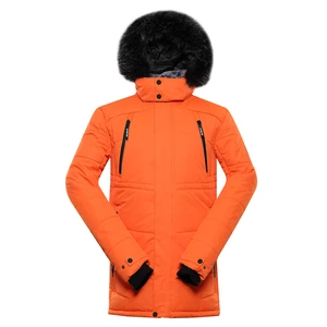 Alpine Pro Molid Pánská zimní bunda MJCY556 tmavě oranžová XXL