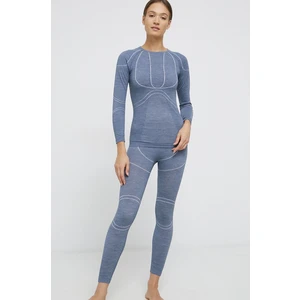 Viking Lana Pro Merino Lady Set Base Layer Gri închis L Lenjerie termică