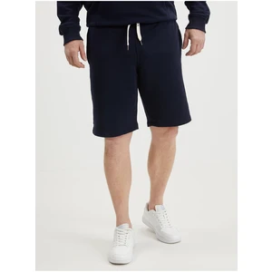 Dark blue mens tracksuit shorts Guess Clovis - Men