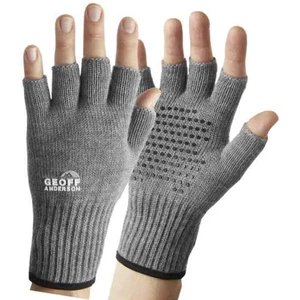 Geoff anderson rukavice bez prstov technical merino šedé