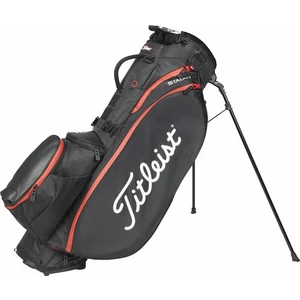 Titleist Players 5 StaDry Black/Black/Red Borsa da golf Stand Bag