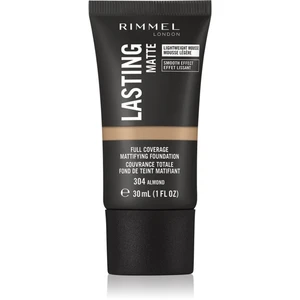 Rimmel Lasting Matte zmatňujúci make-up odtieň 304 Almond 30 ml