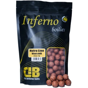 Carp inferno boilies nutra line višeň chilli - 1 kg 20 mm