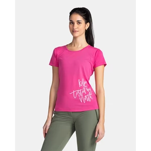 Women's technical T-shirt KILPI GAROVE-W Pink