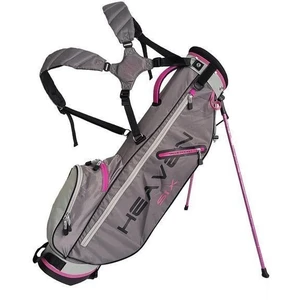 Big Max Heaven 6 Charcoal/Silver/Fuchsia Stand Bag