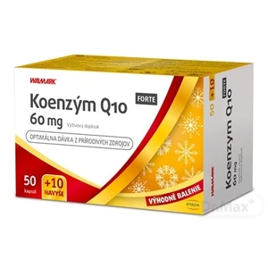 Walmark Koenzym Q10 FORTE 60mg 50+10 tobolek 60 tobolek