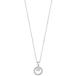 Lotus Silver Očarujúce strieborný náhrdelník s čírymi zirkónmi LP3080-1 / 1