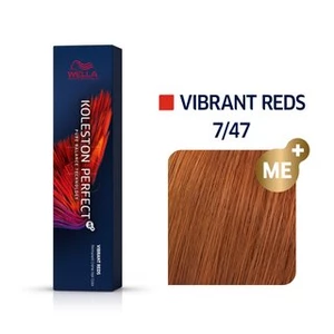 Wella Professionals Permanentná farba na vlasy Koleston Perfect ME ™ Vibrant Reds 60 ml 7/47