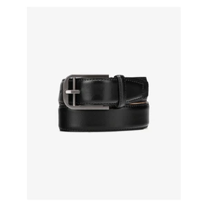 Calvin Klein Double Bar Buckle Pásek Černá