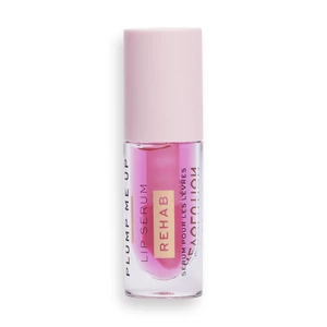 Makeup Revolution Rehab obnovující sérum pro objem rtů odstín Pink Glaze 4,6 ml
