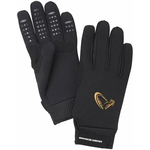 Savage gear rukavice neoprene stretch glove black - l