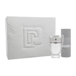 Paco Rabanne Invictus dárková kazeta toaletní voda 100 ml + deodorant 150 ml pro muže