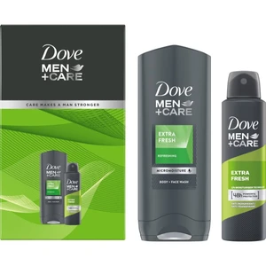 Dove Men+Care Extra Fresh dárková sada (na tělo a obličej)