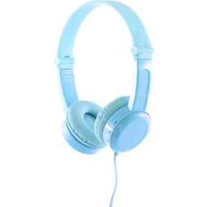 onanoff Travel  detské #####On Ear Headset na ušiach zložiteľná, Headset, obmedzenie hlasitosti modrá