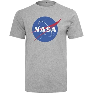 NASA Tričko Logo Šedá XS